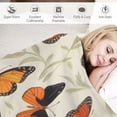 thumbnail image 3 of ARISTURING Butterfly Blanket for Boys Girls, Ultra Soft Butterfly Throw Blanket for Butterfly Lovers, Lightweight Cozy Kids Butterfly Gifts Blanket for Christmas Bed Couch Sofa （Butterfly B）, 3 of 6
