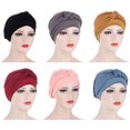 thumbnail image 4 of Bangcool Turban Tresse Torsadée Bonnet Élastique Bonnet de Perte de Cheveux Cache-Sommeil, 4 of 4