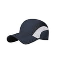 thumbnail image 2 of Gorra de Béisbol Transpirable para Hombre y Mujer, Ideal para Actividades Al Aire Libre | Circunferencia Ajustable de 55 a 60 Cm | Material: Poliéster | Color: Azul Marino | Ligera (65 G) | Banda Int, 2 of 6