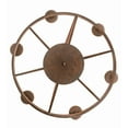 thumbnail image 4 of Meyda Tiffany 120281 Desert Arrow 7 Light 30" Wide Taper Candle Style Chandelier - Rust, 4 of 7
