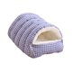 thumbnail image 5 of Casa para gatos, caseta acogedora para perros, nido cálido y suave, caseta para perros para gatos de interior y pequeños Azul, 5 of 8
