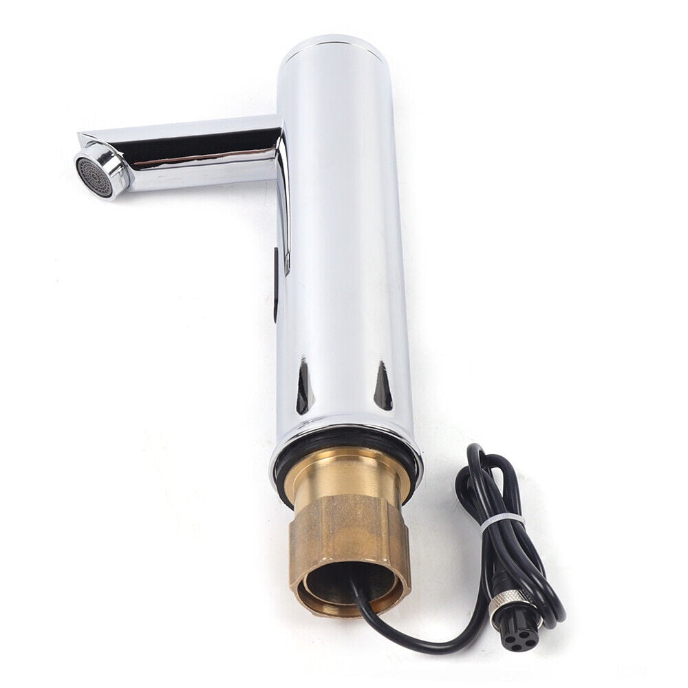 DENEST Automatic Sink Sensor Tap Infrared Water Bathroom Basin Faucet with Control Box