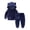 Navy, variant on Honeeladyy Winter Coats Toddler Baby Jinsirong Fabrics Coat Pants 2pcs/set Kids Sweater For Boys Girls Black Sales