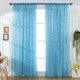 thumbnail image 3 of Cortinas Transparentes Gasa Para Ventana, Cortinas Para Ventana, Cortina Para Dormitorio Ventana Habitación Para Niñas Sala De Estar Puerta Dormitorio YLSHRF Cielo azul, 3 of 8
