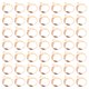 thumbnail image 1 of 80 piezas gancho para pendientes cuelga la palanca de alambre para oreja trasera para hacer joyas, 1 of 6