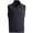 Black, variant on Mens Solid Midweight 1/4 Zip Golf Vest for Golfing Tan Xl