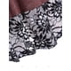 thumbnail image 4 of Camiseta del panel de encaje del botón de crisscross Rosegal Mangas largas de talla grande, 4 of 5