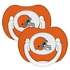 NFL McArthur Cleveland Browns 2 Piece Pacifiers