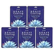 Petitfee Agave Cooling Hydrogel Beauty Face Mask, 5 Sheets, 1.12 oz (32 g) Each