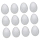 thumbnail image 5 of Huevos de Pascua Pintables Versátiles Suaves Blancos Sin Terminar Artesanía de Huevos de Espuma Manualidades 12 piezas de 12 cm, 5 of 9