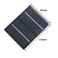 thumbnail image 1 of 2PCS Solar Panel 12V 2W DIY Solar Plate Toys for Outdoor Mini Solar System Battery Cell Phone Chargers Home Portable ,Easy to Install, 1 of 6
