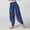 U-848 Blue, variant on Children's Solid Color Sequin Pants Medium To Large Children's Elastic Waist Ankle d Dance Pants