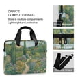 thumbnail image 4 of FORMRS 16" Laptop Bag Carrying Sleeve Case with Handle Travel Shoulder Briefcase, Garden Scene, 4 of 8