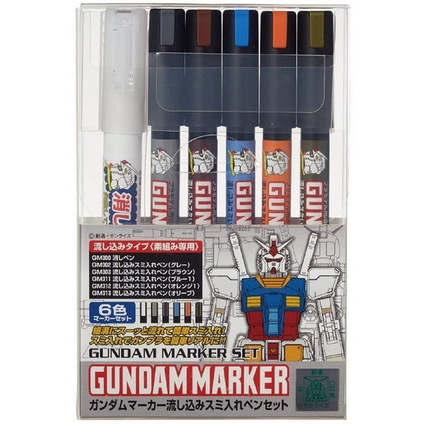 Gsi Creos Gundam Marker Pouring Inking Pen Set Walmart Com Gsi Creos Gundam Marker Pouring Inking Pen Set Walmart Com
