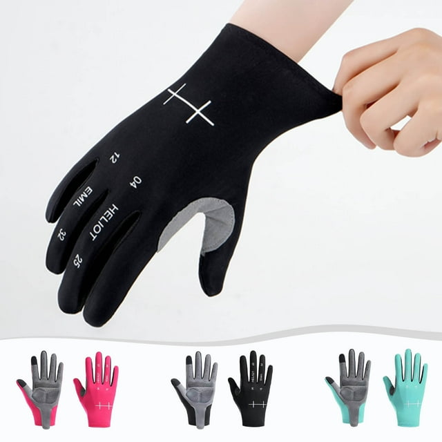 Guantes de protección solar para hombre, finos, antideslizantes, ideales para conducir, andar en bicicleta, comer fuera, pescar, etc. Con protección UPF, comp NCHKUN
