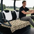 thumbnail image 5 of XYZCANDO Western Cowboy Cactus Golf Cart Seat Covers Easy to Install, for Sports, Golf Cart Seat Towel Cover, Compatible with 2 Passenger Club Car Golf Cart EZGO TXT RXV, 5 of 8