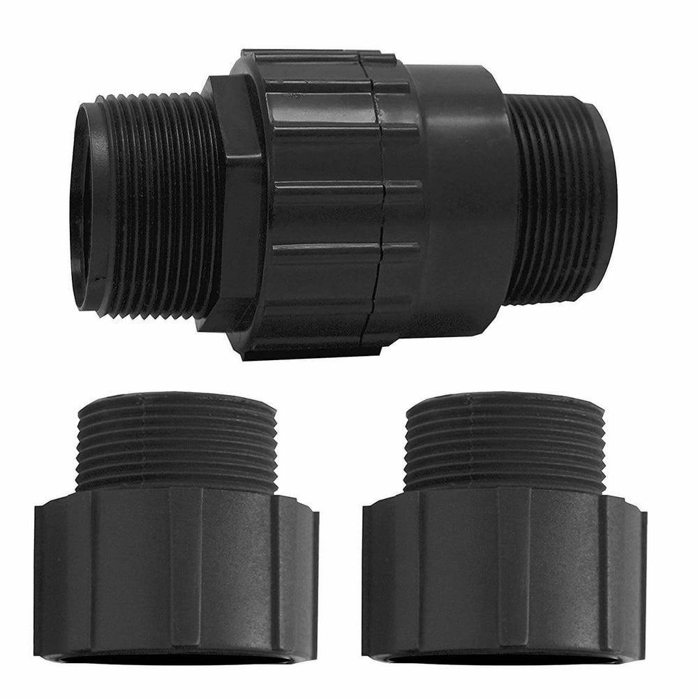 Superior Pump Durable Plastic Universal Sump Pump Check Valve with 2