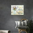 thumbnail image 4 of Sunflower Bathroom Decor Wall Art Rustic Country Sunflower Hummingbirds Canvas Prints Inspirational Quotes Pictures Wall Decor Modern Artwork Home Decor for Living Room Bedroom Bathroom 16"x12", 4 of 6