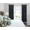Black, variant on Gorgeous Home Linen Window Curtain Blackout Room Darkening K68 Lilac Thermal for Bedroom/Living room/Closet 37" inch wide X 63" inch long 2 panels