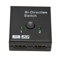 thumbnail image 1 of DEWIN Interface Multimédia HD Bi Direction Switch 1 en 2 Sortie 2 en 1 Sortie Interface Multimédia HD Séparateur pour Xbox pour PS5 4 3, 1 of 14