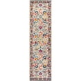 thumbnail image 6 of JONATHAN Y MODERN PERSIAN 2 x 8 Runner Rug, Boho Floral - Beige/Multi, MDP200B-28, 6 of 8