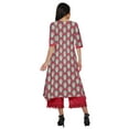 thumbnail image 4 of Moomaya Ensemble Kurta Palazzo Veste pour Femmes Tenue Indienne Tenue Ethnique, 4 of 5