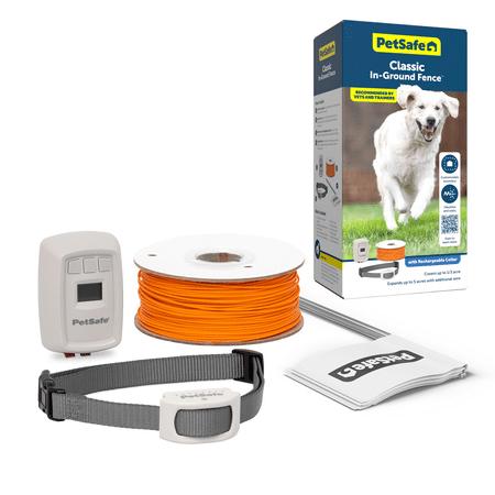 PetSafe Classic In-Ground Fence - Includes 500 ft of Wire - Expandable Coverage up to 5 Acres