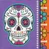 DAY OF THE DEAD BEVERAGE NAPKINS, 16 CT