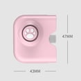 thumbnail image 3 of Controlador de juegos móvil Gamepad con puerto de carga para iPhone iPad Pink, 3 of 4