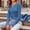 Navy, variant on Womens Keyhole Neck Long Sleeve Shirts Fall Fashion Ribbed Knit Tunic Tops Cute Dressy Casual Stretch Sweater