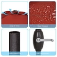 thumbnail image 4 of BONOSUKI  7.5-foot Waterproof Sunshade Canopy Patio Umbrella Spanish Red, 4 of 5