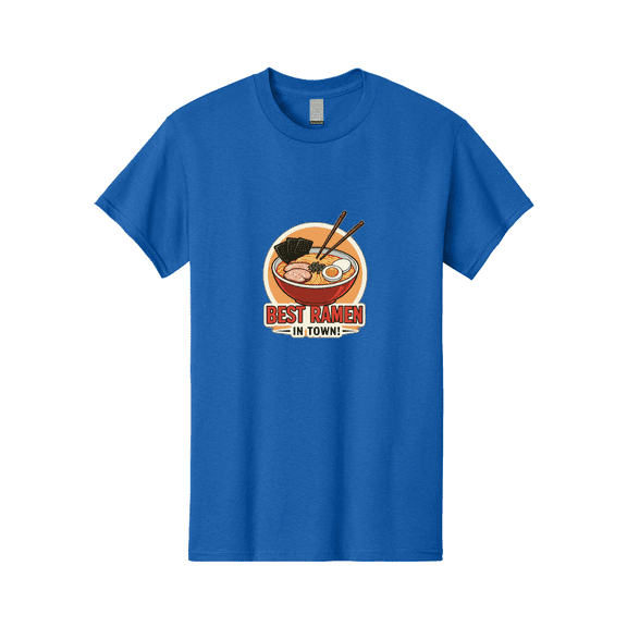 Best-Ramen Mens Graphic Tee, 100% Cotton, Casual Summer Wear BAA158