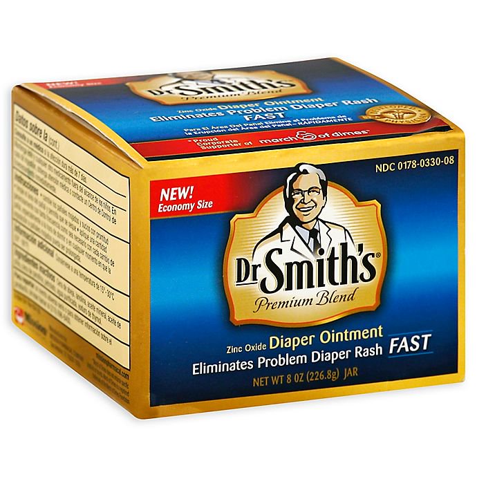 Dr. Smith's 8 oz. Zinc Oxide Diaper Ointment