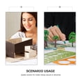 thumbnail image 3 of 4pcs Micro Landscape Artificial Grass Fake Grass Mini Garden Landscaping Prop, 3 of 9