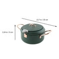 thumbnail image 2 of 1Pc Japanese Style  Fryer Home Mini Non-stick Fryer for Kitchen, 2 of 5