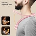 thumbnail image 4 of Luz LED de lectura para cuello, granulada, 3 colores, color rosa regulable, 4 of 7