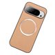 thumbnail image 1 of For Google Pixel 9 Pro / Pixel 9 Case Compatible with MagSafe Litchi Texture PU Leather+TPU Phone Co, 1 of 5
