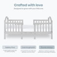 thumbnail image 3 of Dream On Me Rosie Toddler Bed In Grey, 3 of 12