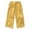X2 Yellow, variant on Krdevn Kids' Solid Color Cotton Gauze Pants, Elastic Waist Loose Wide Leg Summer Pants,Black