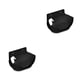 thumbnail image 3 of sweethay Estante de audio Creativo Fácil de usar Soporte de altavoz montado en la pared Resistente al desgaste Práctico soporte de sonido de sobremesa Negro 2piezas, 3 of 6