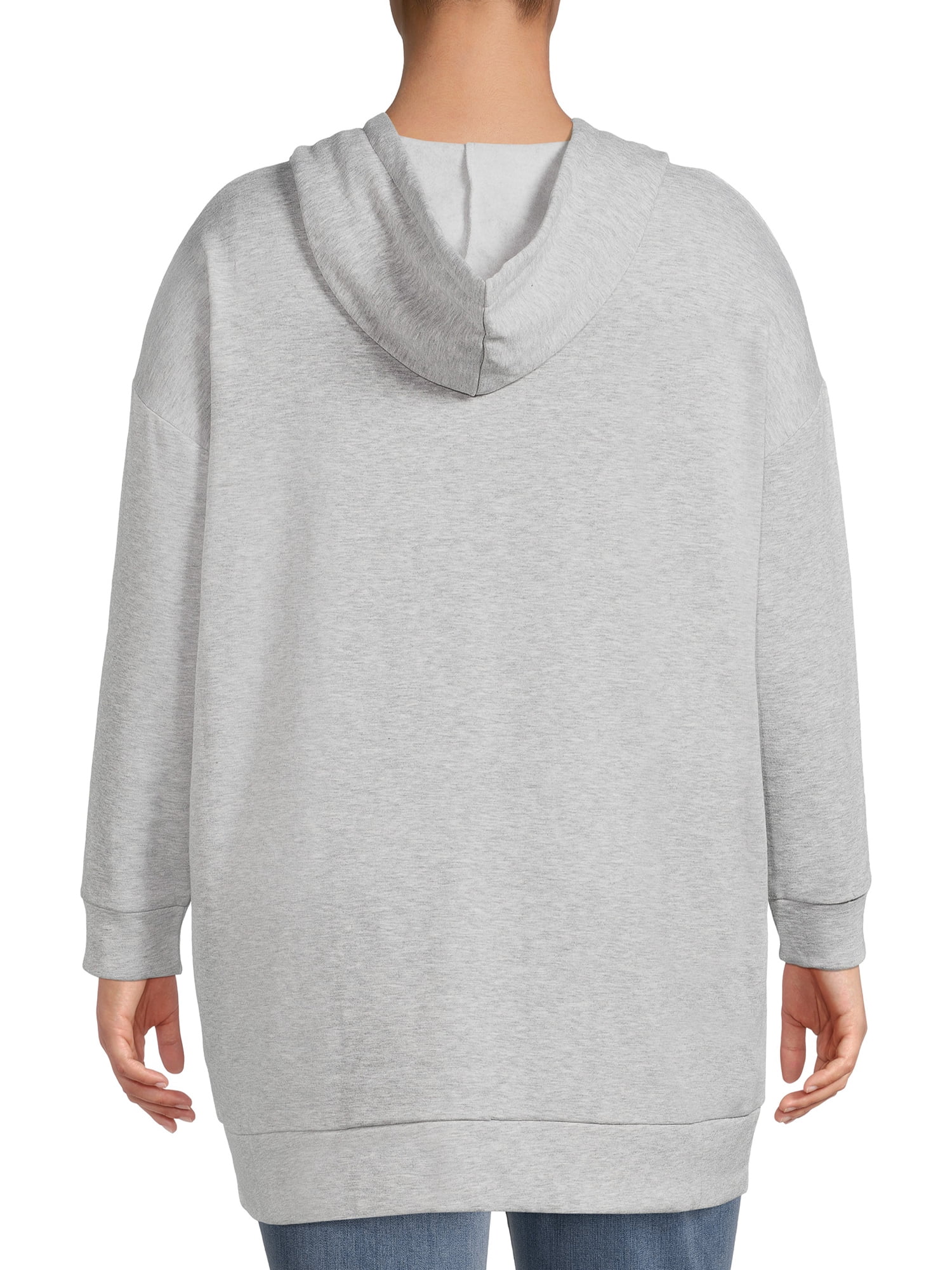 Allison Taylor Women's Plus Size Fleece Hoodie Tunic