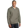 thumbnail image 4 of Port Authority Zephyr V Neck Pullover-M (Stratus Grey), 4 of 6