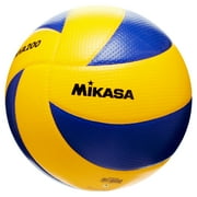 Mikasa MVA200 Official FIVB Game Volleyball, Blue and Yellow