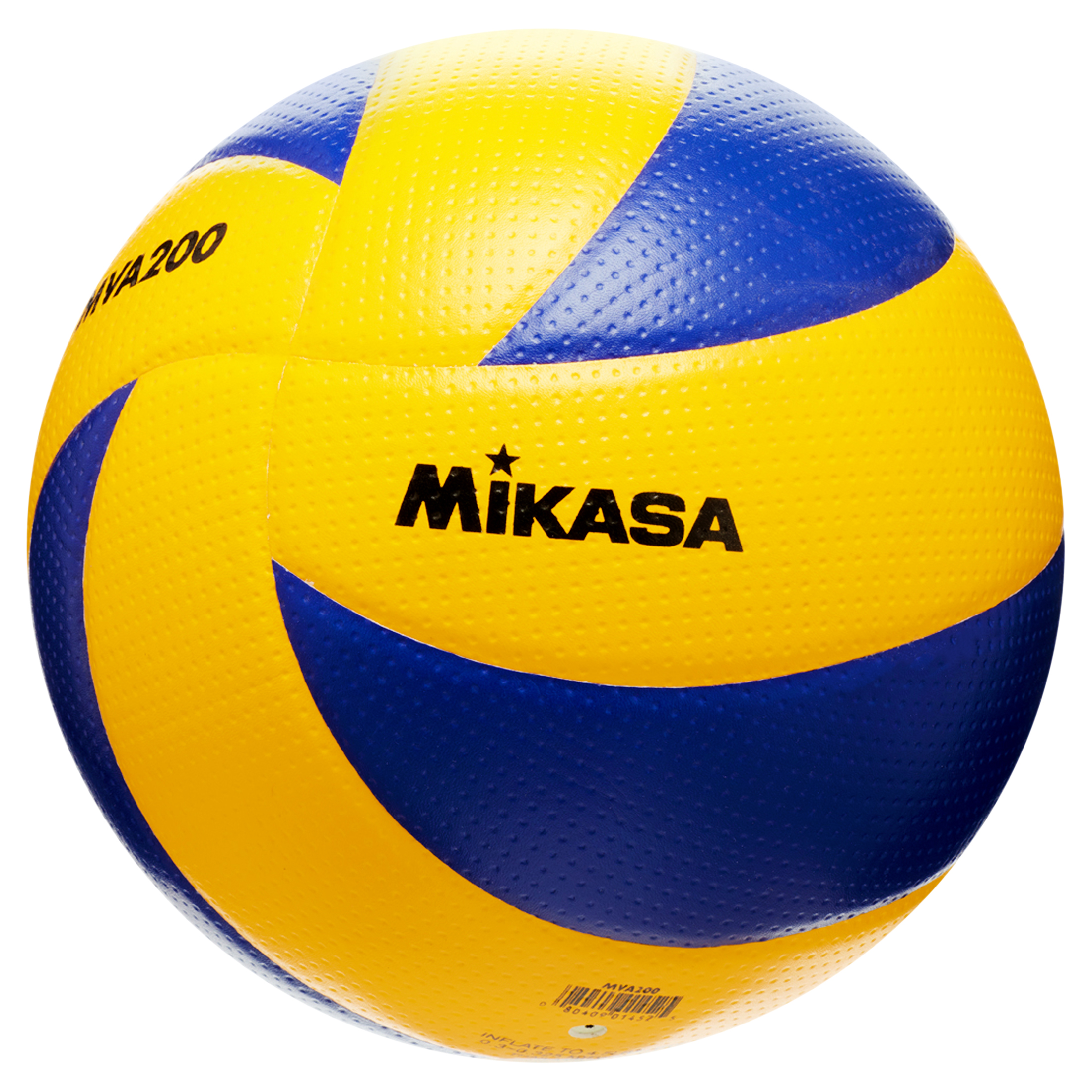 Mikasa MVA200 Official FIVB Game Volleyball, Blue and Yellow - Walmart.com