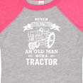 thumbnail image 4 of Inktastic Old Man Tractor Boys Baby Bodysuit, 4 of 5