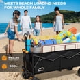 thumbnail image 3 of Wagon Uyittour, 300 litros, extragrande, plegable, capacidad de 200 kg, 3 of 7