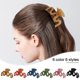 thumbnail image 4 of 3.5 Inch Hair Claw Clips, 6 Pack Non-slip Hair Clips, Hair Claw Clips For Women Girls, Medium Hair Claws Wave Hair Styling Accessories, Matte Jumbo Cl, 4 of 4