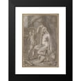 thumbnail image 2 of Bartholomaeus Spranger 14x18 Black Modern Framed Museum Art Print Titled - Venus and Amor (ca. 1585), 2 of 5