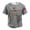 Gray, variant on Men's USA 250 Years of Freedom Patriotic T-Shirt American Flag Casual Tee 250th Anniversary Shirt