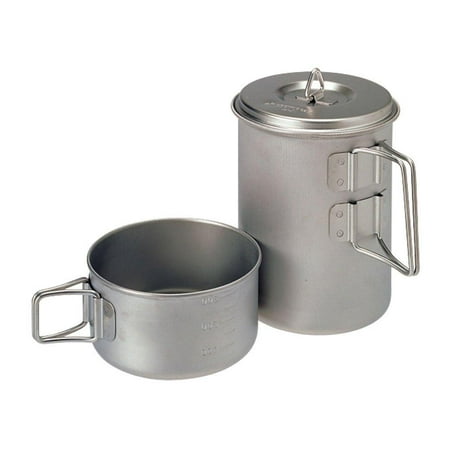 - Snow Peak Titanium Mini Solo Cook Set One Size